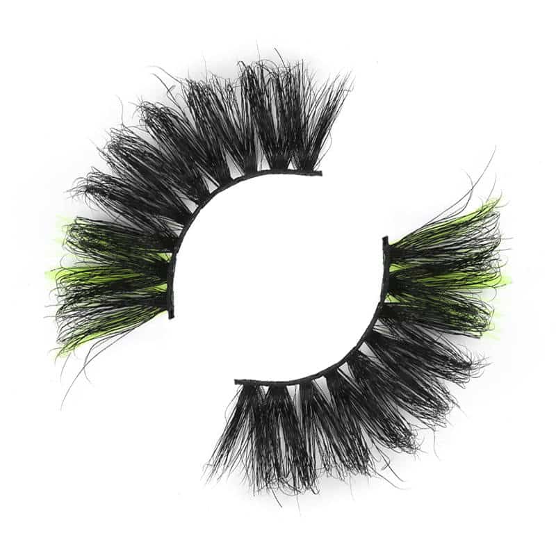 Long Green Eyelashes CM02