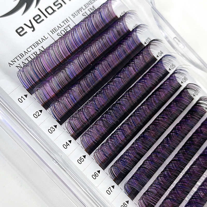 Colored Eyelash Extensions Wholesale